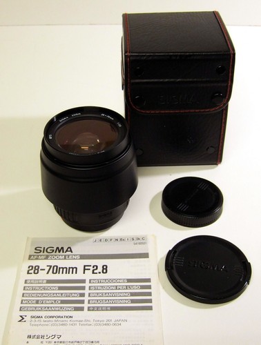 Sigma zoom 70mm 2 - sigma, 28-70mm